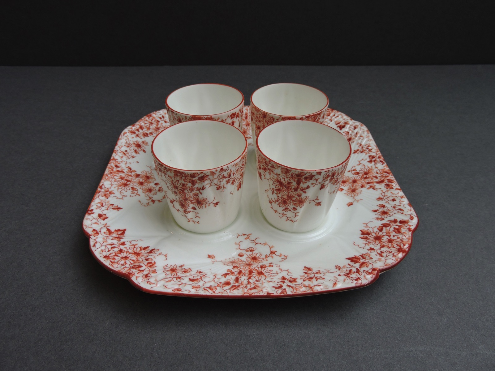 shelley china - dainty orange